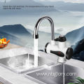 Electric Water Heater Kitchen Bathroom Hot Cold Water Mixer Top LCD Temperature 110V Electric Hot Water for Winter